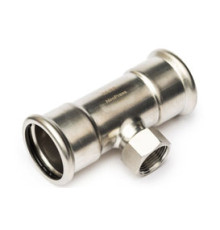 Тройник SANHA NiroPress AISI 304L ВПр-ВР-ВПр 18 мм x 1/2 x 18 мм 691130G181218.3