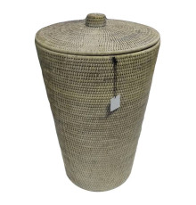 Корзина для белья Decor Walther Basket WB 40х65 см с крышкой ротанг светлый 0922091