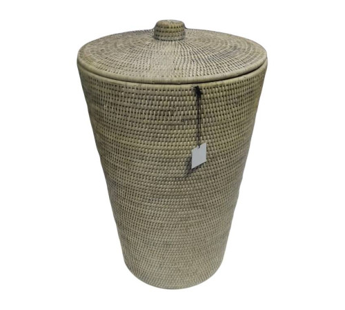 Корзина для белья Decor Walther Basket WB 40х65 см с крышкой ротанг светлый 0922091