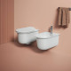 Унитаз подвесной Artceram Chic безободковый 38х53 см белый CHV001 01 00