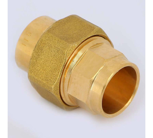 Разъемное соединение Viega 94343 пайка-пайка с плоской прокладкой 18 мм 122249