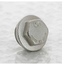 Заглушка резьбовая Uni-Fitt НР никелированная 3/4 608N3000