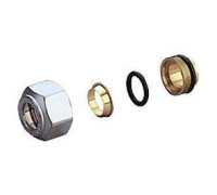 Переходник с накидной гайкой GIACOMINI R178 16x15 мм латунь R178X016