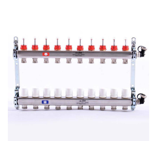 Коллекторная группа Uni-Fitt 415S 1 x 3/4 EK 10 выходов 450I4310