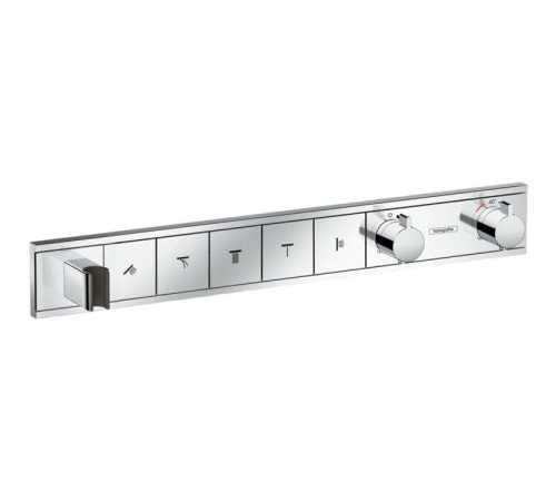 Термостат скрытого монтажа Hansgrohe RainSelect для 5 потребителей хром 15358000
