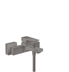Смеситель для ванны Hansgrohe Metropol однорычажный внешний монтаж шлифованный черный хром 32540340