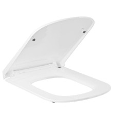 Сиденье для униза Kludi Resa S с крышкой микролифт белый глянцевый 27WCS43