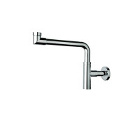 Сифон для раковины Globo экономящий место хром DS111