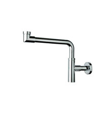 Сифон для раковины Globo экономящий место хром DS111