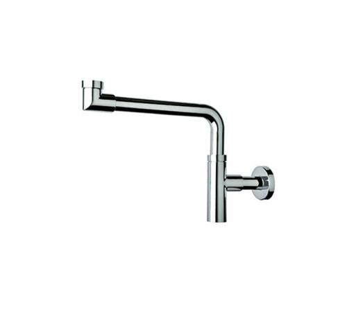 Сифон для раковины Globo экономящий место хром DS111