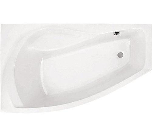 Ванна акриловая асимметричная Triton Майорка XL 160х95 см левосторонняя белая 1.WH11.1.991
