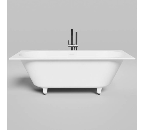 Ванна встраиваемая Salini Ornella Kit 170х75х60 см S-Sense белый глянцевый 103513G