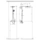 Душевая система Hansgrohe Raindance S Showerpipe 300 1jet с термостатом хром 27114000