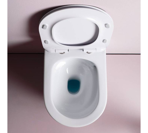 Унитаз подвесной Artceram File 2.0 безободковый 36х52 см черный матовый FLV006 17 00