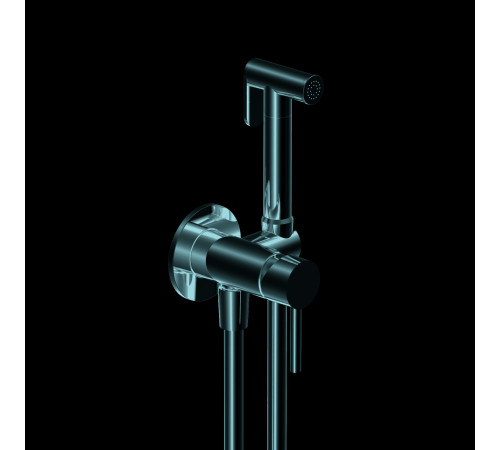Комплект гигиенического душа AQUAMERIT Siena скрытый монтаж медь шлифованная AQM6217BC