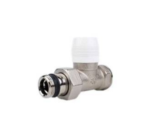 Вентиль отсекающий прямой Elsen 1/2x1/2 никелированный EVR10.3411