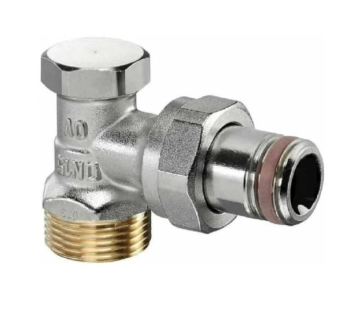 Вентиль радиаторный Oventrop Combi 2 угловой 3/4 НГ x 1/2 НР 1016506