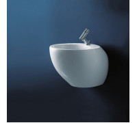 Биде напольное Laufen Il Bagno Alessi One 39x58.5x41.5 см LLC белый 8.3297.1.400.304.1