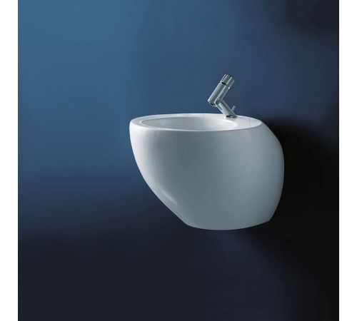 Биде напольное Laufen Il Bagno Alessi One 39x58.5x41.5 см LLC белый 8.3297.1.400.304.1
