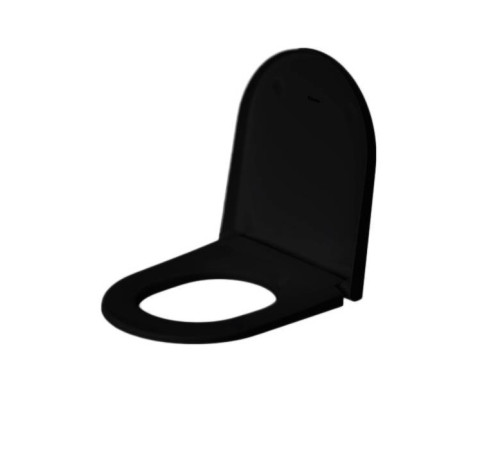 Сиденье для унитаза Duravit D-Neo черный матовый 0021691394