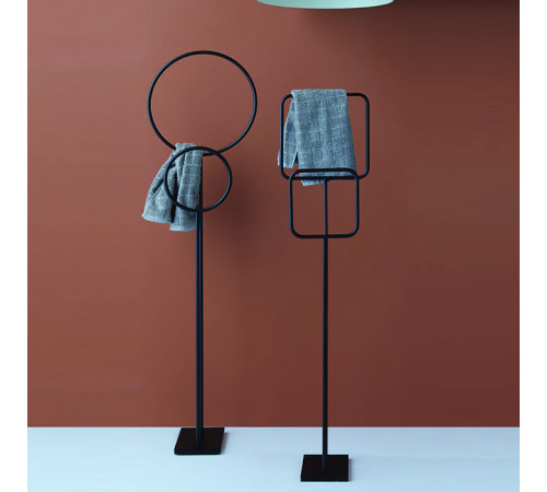 Полотенцедержатель напольный Bertocci Moon 110 см черный матовый 147 0374 0800