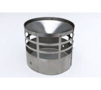 Наконечник горизонтальный Royal Thermo для газоотвода конусный Ø80 мм TR8088