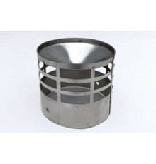 Наконечник горизонтальный Royal Thermo для газоотвода конусный Ø80 мм TR8088