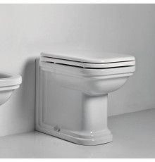 Унитаз напольный пристенный Kerasan Waldorf 55х37 см белый 411801