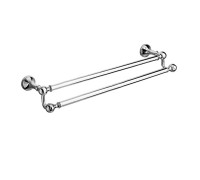 Держатель для полотенца Reperton 2 перекладины 40 см золото RE 216.52