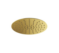 Верхний душ Plumberia Selection IXO 25 см брашированное золото SAT3174OB