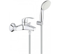 Смеситель для ванны GROHE Eurosmart с душевым набором хром 3330220A