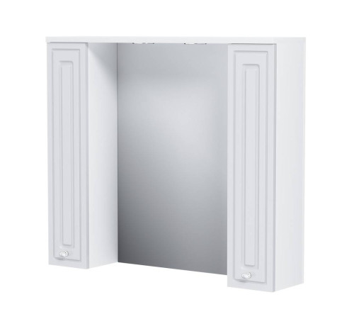 Зеркальный шкаф с подсветкой AM.PM Gem 85 см правый белый глянец M41MPX0851WG