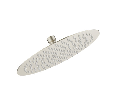 Верхний душ AQUAme Ø 300 мм нерж. сталь никель шлифованный AQM8605BN