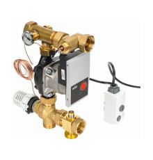 Узел смесительный Henco с термостатическим клапаном и насосом UFH-PGKTA