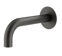 Излив для ванны настенный Plumberia Selection IXO 21 см графит SPT0060GR