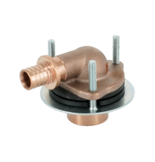 Угольник настенный REHAU RAUTITAN RX+ 16-Rp 1/2x28 мм для гипсокартона 14563743001