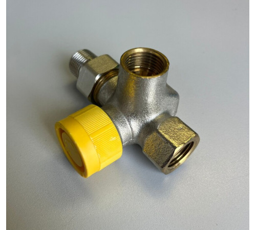 Вентиль трехходовой Oventrop Ду 15 1/2 с обходным участком левый 1180582