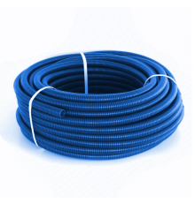 Труба гофрированная Heisskraft CorrugatedPipe 25 мм синяя бухта 50 м 14524162