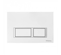 Панель смыва TECE TECESpring с прямоугольными кнопками белый глянцевый 9940203