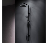 Душевая система AM.PM Like матовый черный F0790022