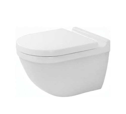 Унитаз подвесной Duravit Starck 3 365x540 мм Rimless белый 2225090000