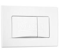 Панель смыва Roca Active 32B 2 режима 255х170х18 мм белый 8901130B0