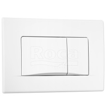 Панель смыва Roca Active 32B 2 режима 255х170х18 мм белый 8901130B0