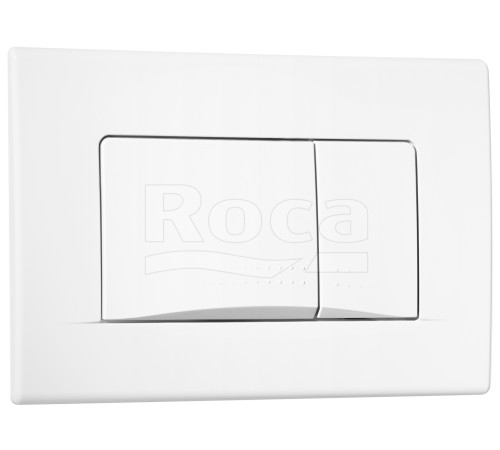 Панель смыва Roca Active 32B 2 режима 255х170х18 мм белый 8901130B0