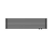 Радиатор КЗТО QUADRUM 30 Н 1-1250-8 R черный матовый муар RAL 9005 QUD30H112508RRAL1T103S9005