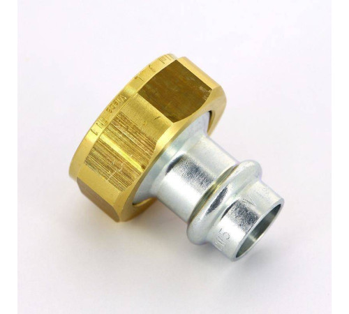 Муфта переходная Viega Prestabo 1112 15x3/4 ВР 642143