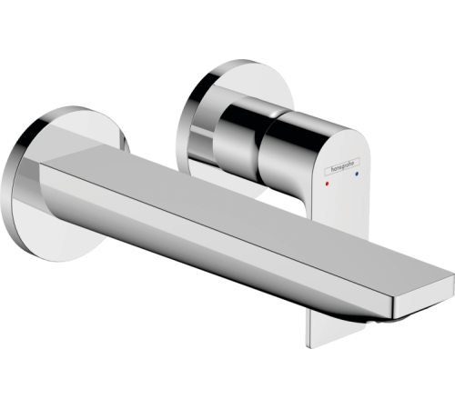 Смеситель для раковины Hansgrohe Rebris E 110 со сливным гарнитуром Push-Open 72568000