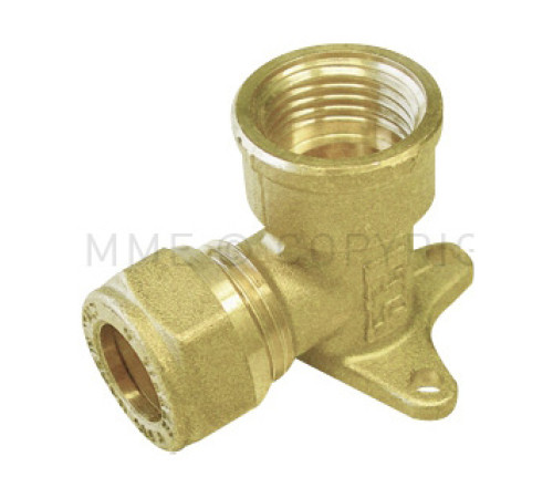 Водорозетка латунная Tiemme 15x1/2 ВР 1100004