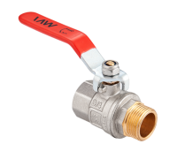 Кран шаровой Hogert Technik Premium 1 1/4 НВ PN 40 ручка-рычаг BV91207