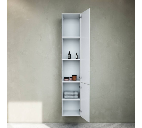 Шкаф-пенал подвесной AM.PM Gem 30 см правый белый глянец M90CHR0306WG